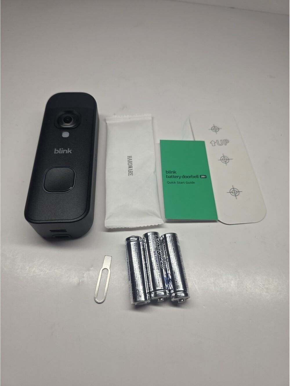 Blink Battery Wireless Doorbell 2K+, Required Sync Module not included